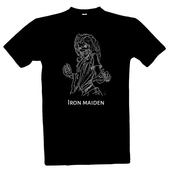 Tričko s potiskem Eddie, Iron Maiden