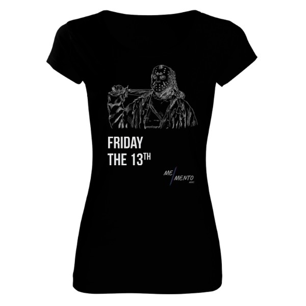 Tričko s potiskem pátek 13.