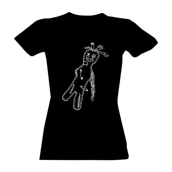 Tričko s potiskem Voodoo doll